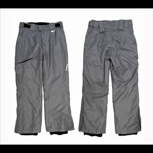 Karbon Canada thick grey ski pants NWOT
